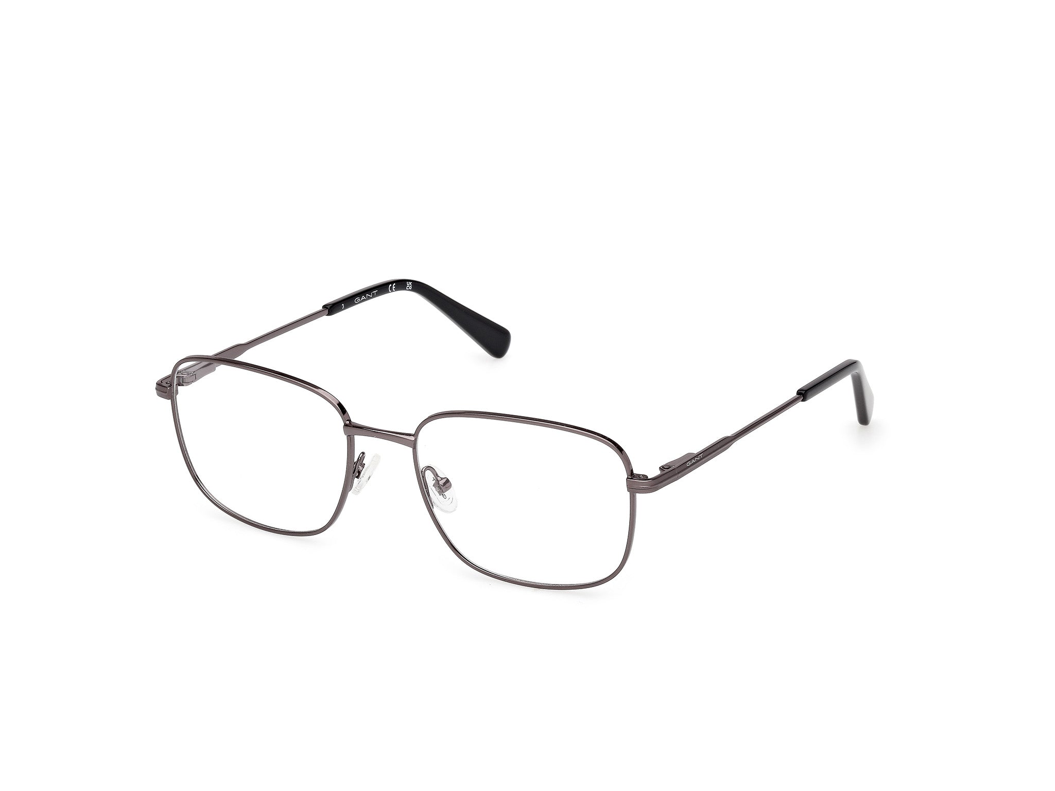 Gant GA50069-54009 Mens SQUARE Optical Frame - Matte Gunmetal