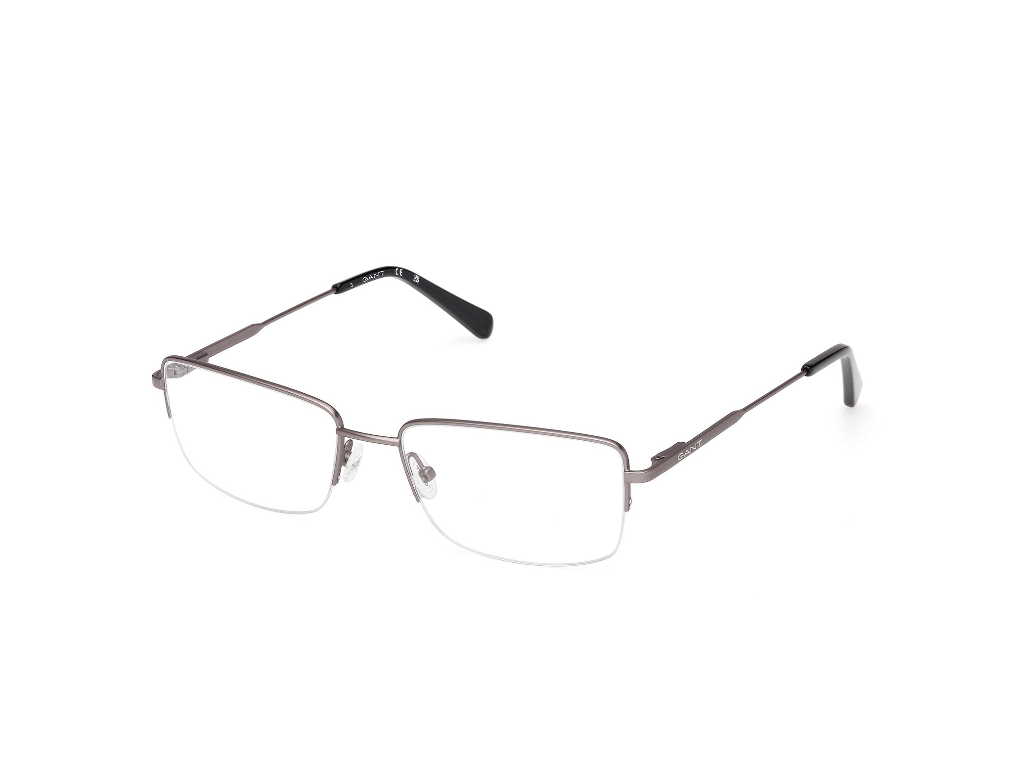 Gant GA50071-57009 Mens RECTANGULAR Optical Frame - Matte Gunmetal