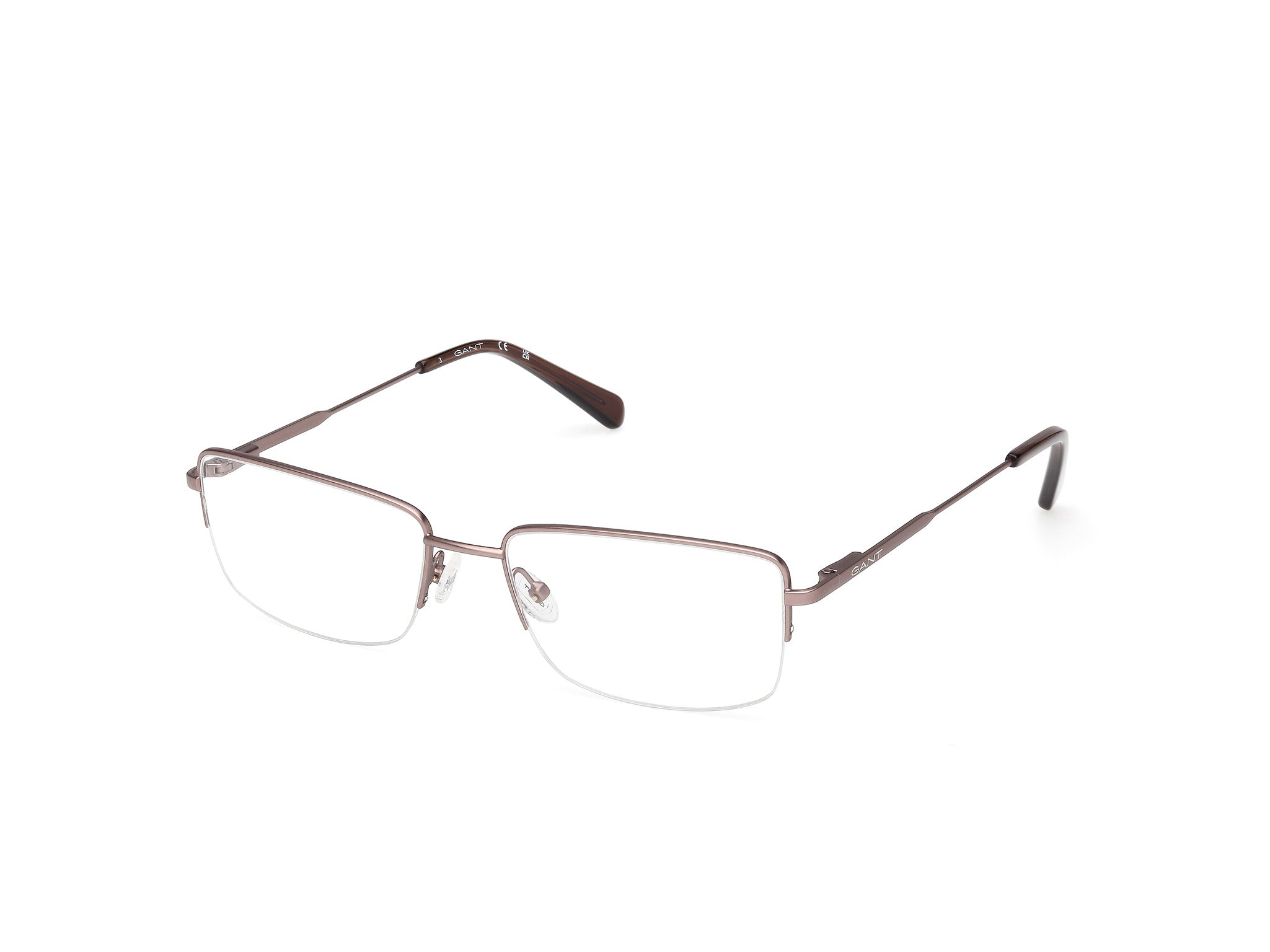 Gant GA50071-57035 Mens RECTANGULAR Optical Frame - Matte Light Bronze