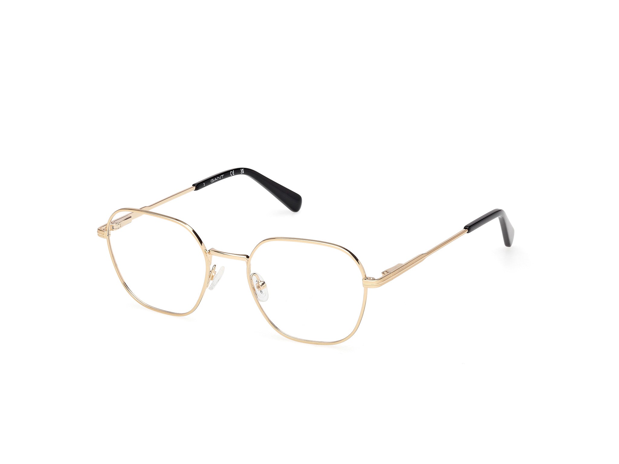 Gant GA50070-50032 Mens GEOMETRIC Optical Frame - Pale Gold