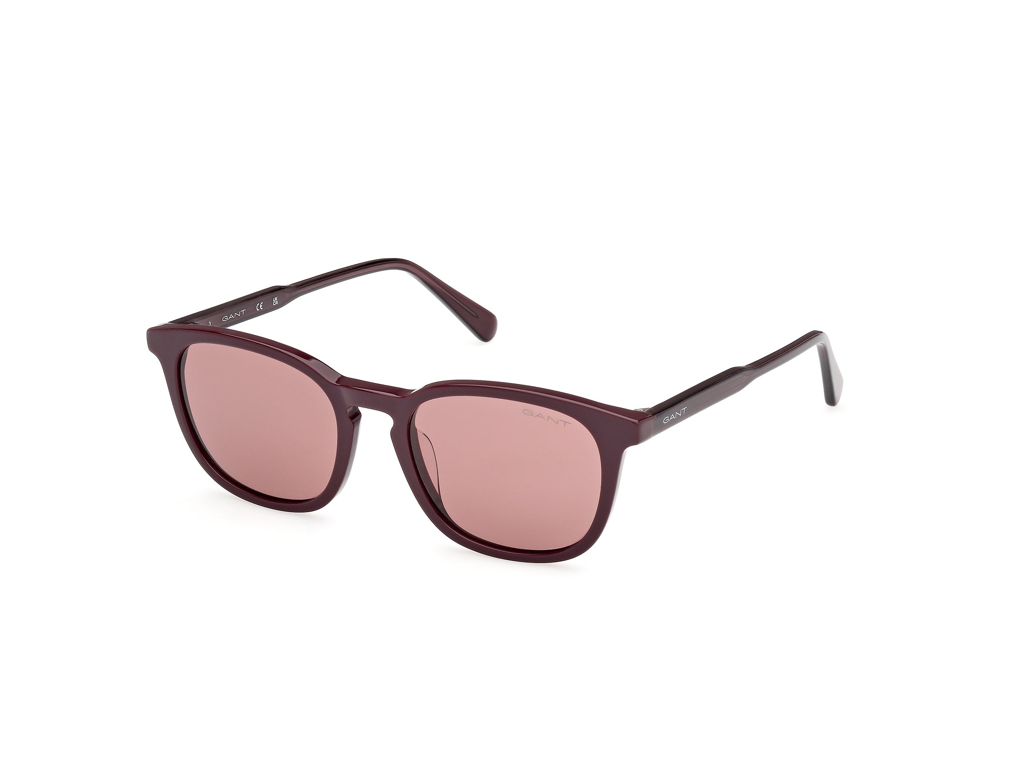Gant GA00017-5169S Womens Square Sunglasses - Dark Havana