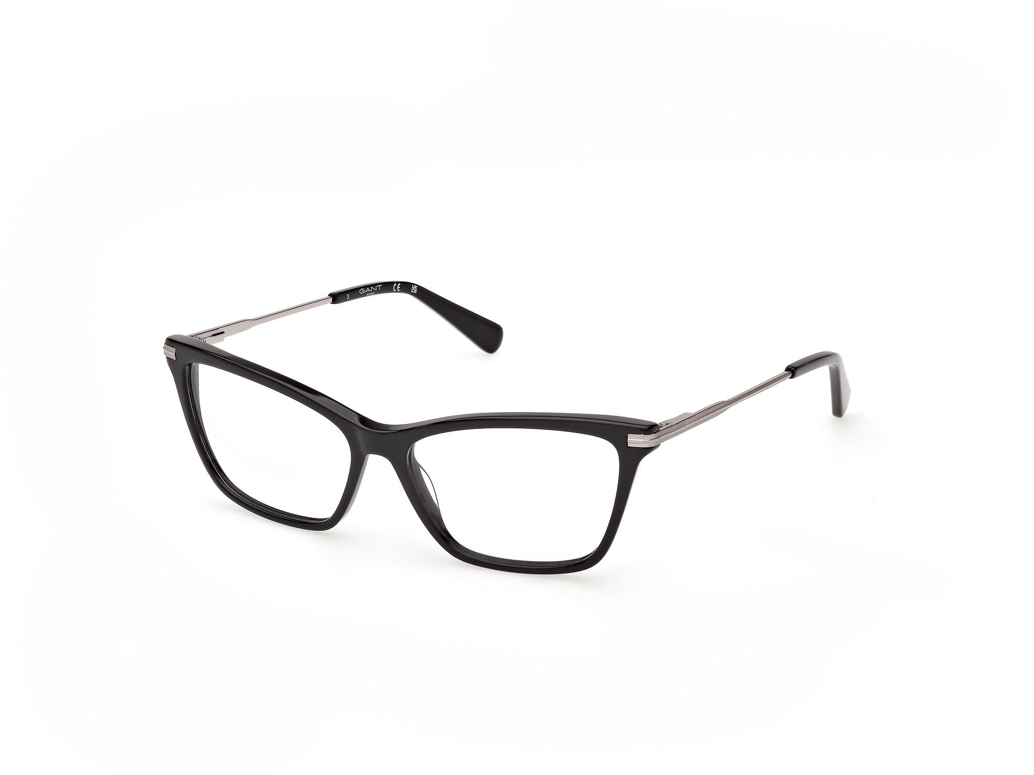 Gant GA50093-54001 Womens Cat Optical Frame - Shiny Black