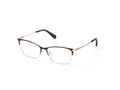 Gant GA50094-55048 Womens Rectangular Optical Frame - Shiny Dark Brown