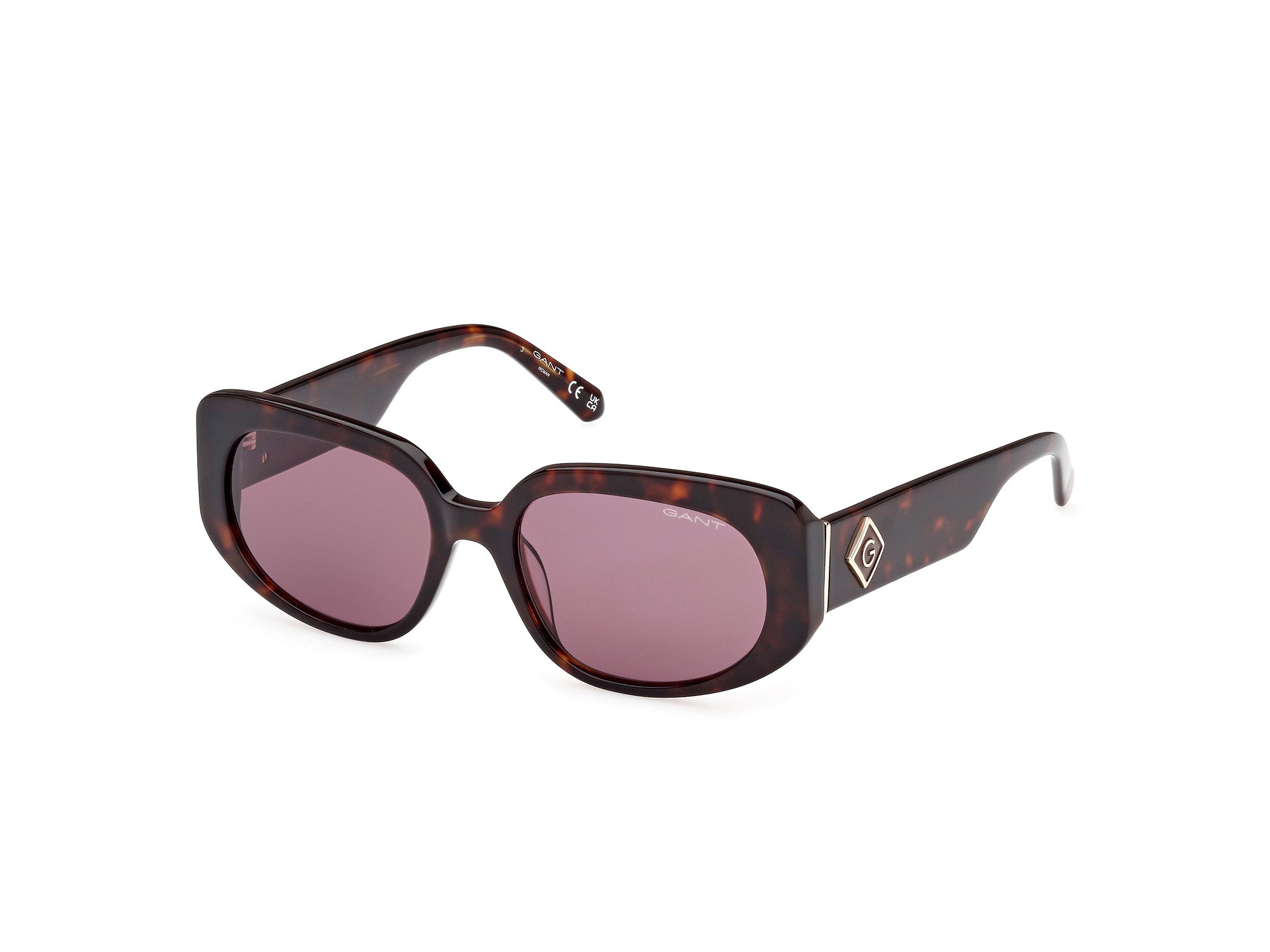 Gant GA8095-5352E Womens Sunglasses - Dark Havana / Brown