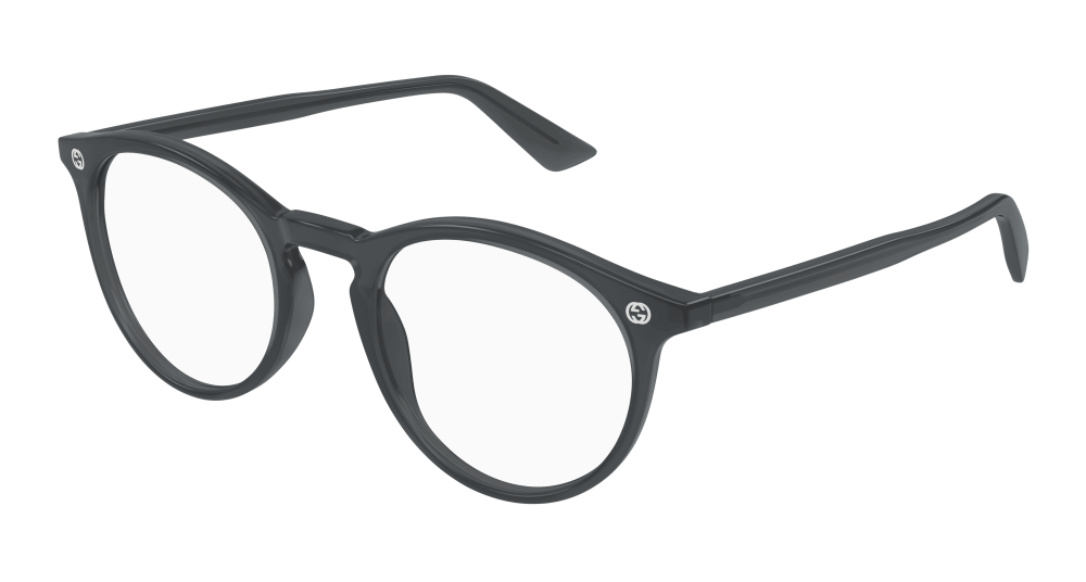 Multi-brand GG0121O-005 Mens ROUND/OVAL/PANTHOS Optical Frame - Grey