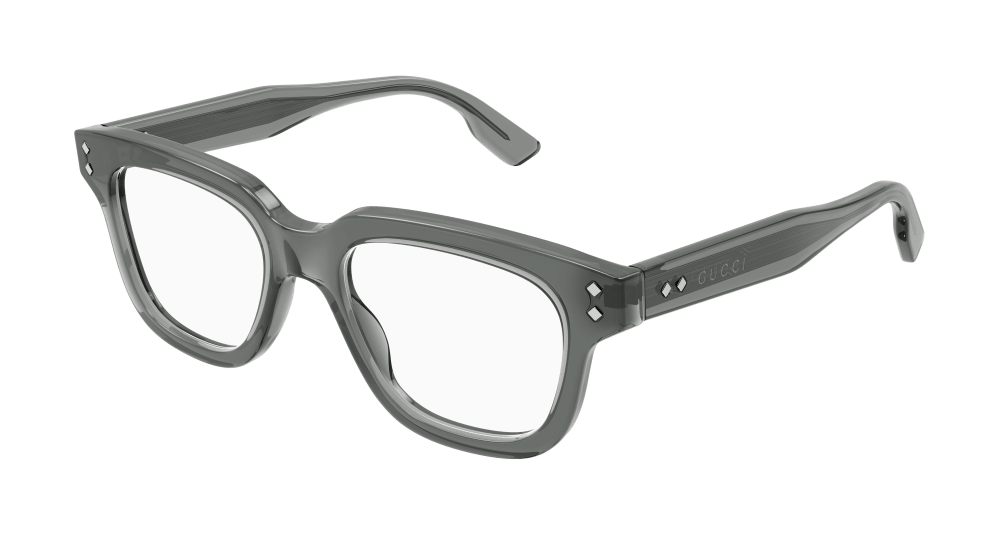 Multi-brand GG1219O-003 Mens RECTANGULAR / SQUARED Optical Frame - Grey