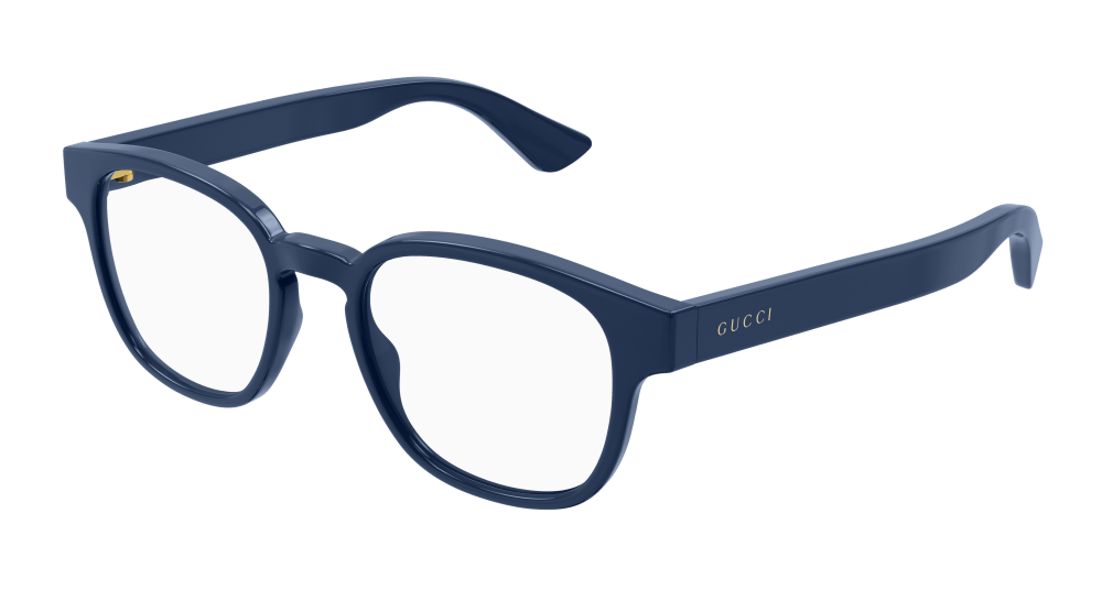 Multi-brand GG1343O-005 Mens ROUND/OVAL/PANTHOS Optical Frame - Blue