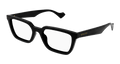 Gucci GG1539O-001 Mens RECTANGULAR / SQUARED Optical Frame - Black