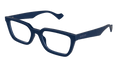 Multi-brand GG1539O-005 Mens RECTANGULAR / SQUARED Optical Frame - Blue