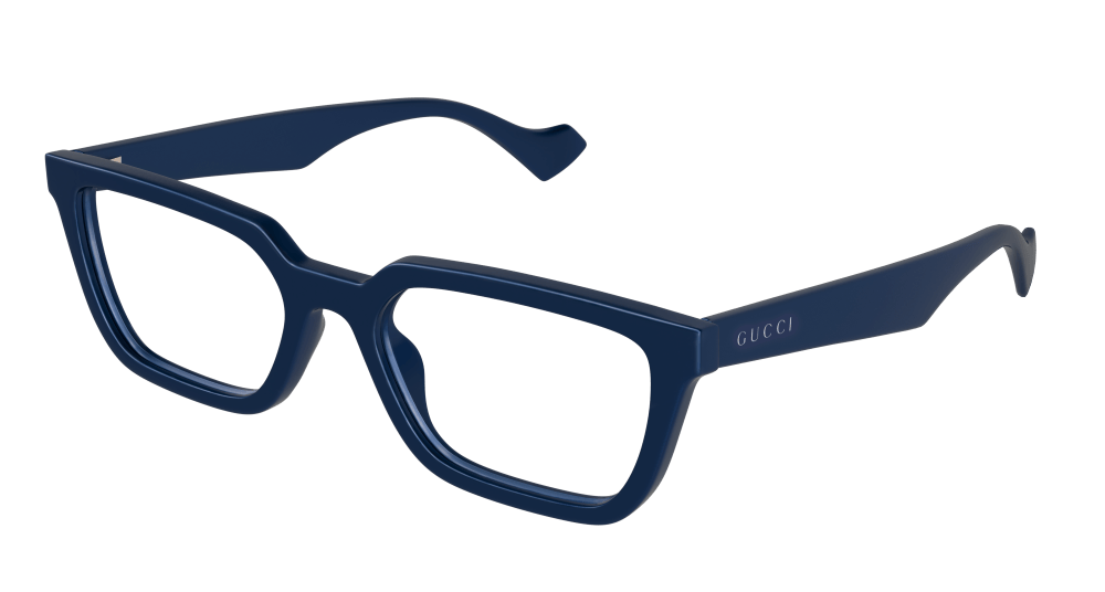 Multi-brand GG1539O-005 Mens RECTANGULAR / SQUARED Optical Frame - Blue