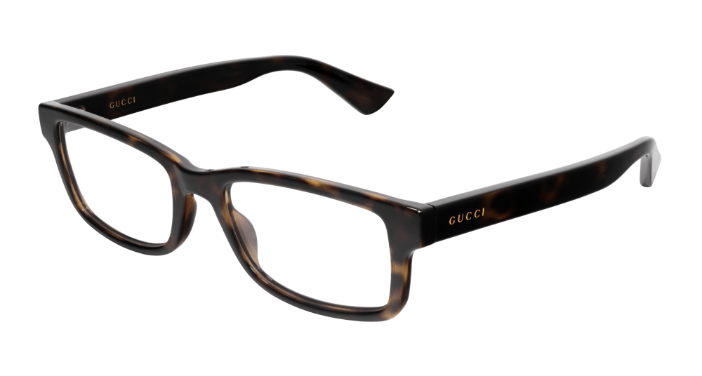 Multi-brand GG1717O-002 Mens RECTANGULAR / SQUARED Optical Frame - Havana