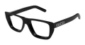 Multi-brand GG1724O-001 Mens RECTANGULAR / SQUARED Optical Frame - Black