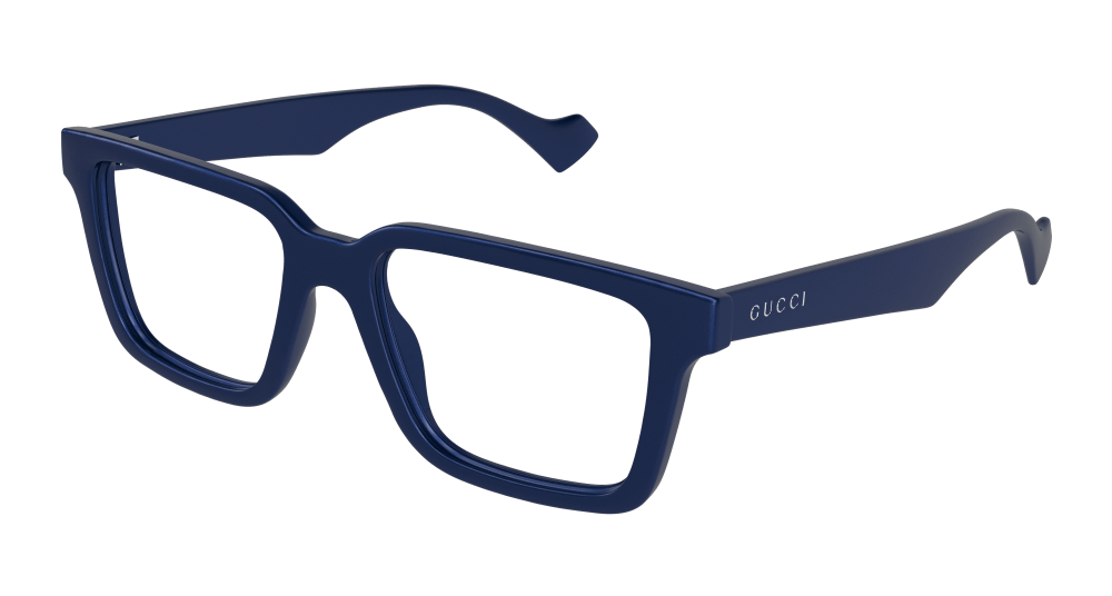 Multi-brand GG1729O-003 Mens RECTANGULAR / SQUARED Optical Frame - Blue