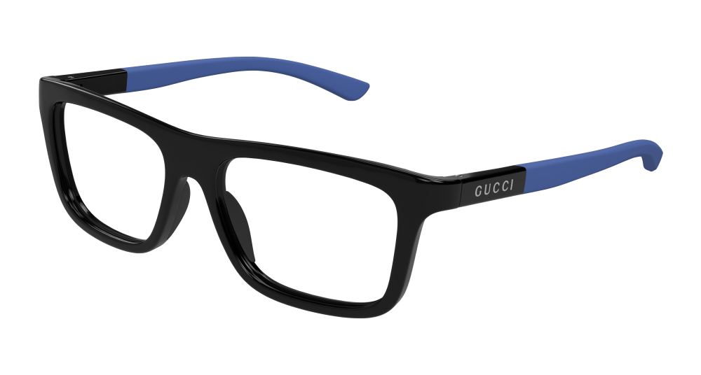 Multi-brand GG1737O-003 Mens RECTANGULAR / SQUARED Optical Frame - Black