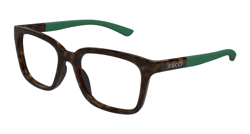 Multi-brand GG1738O-003 Mens RECTANGULAR / SQUARED Optical Frame - Havana