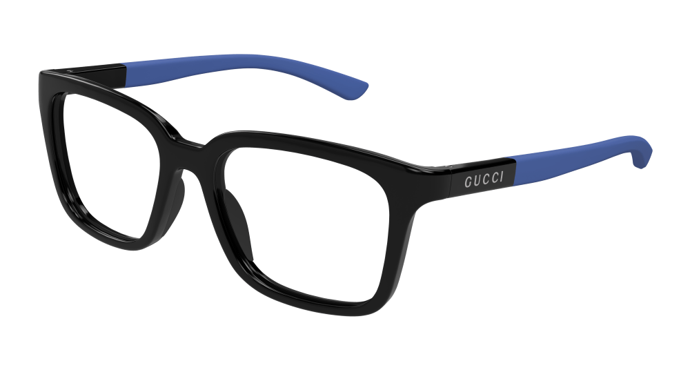 Multi-brand GG1738O-004 Mens RECTANGULAR / SQUARED Optical Frame - Black