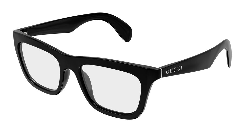 Gucci GG1933O-001 Mens RECTANGULAR / SQUARED Optical Frame - Black