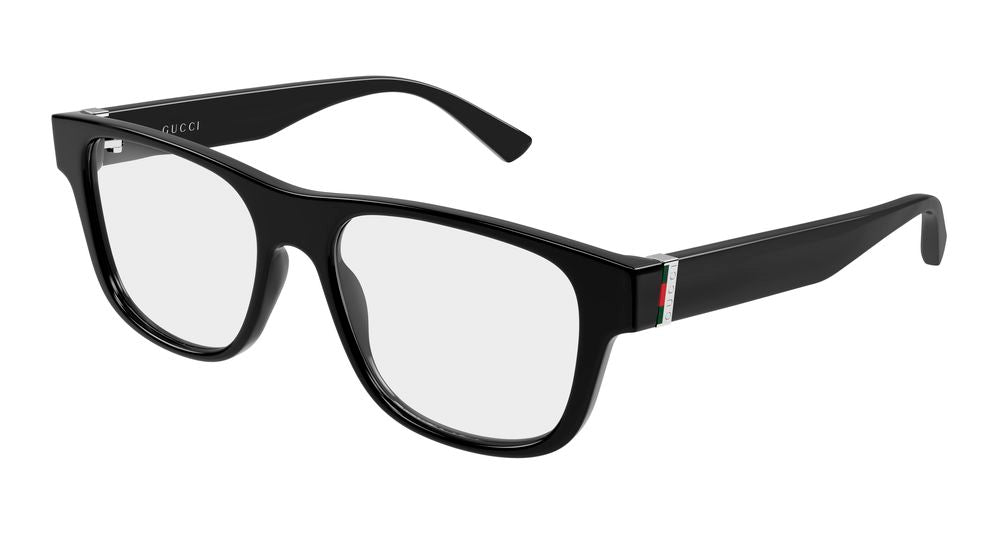 Gucci GG2086O-005 Mens RECTANGULAR / SQUARED Optical Frame - Black