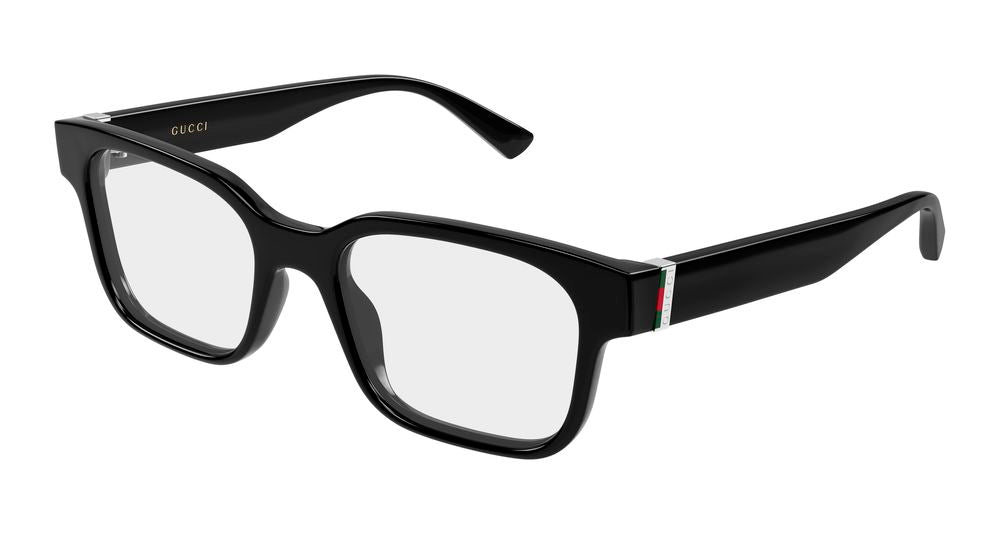 Gucci GG2087O-005 Mens RECTANGULAR / SQUARED Optical Frame - Black