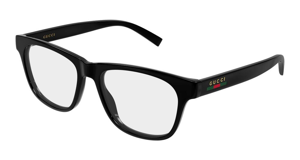 Gucci GG2108O-001 Mens RECTANGULAR / SQUARED Optical Frame - Black