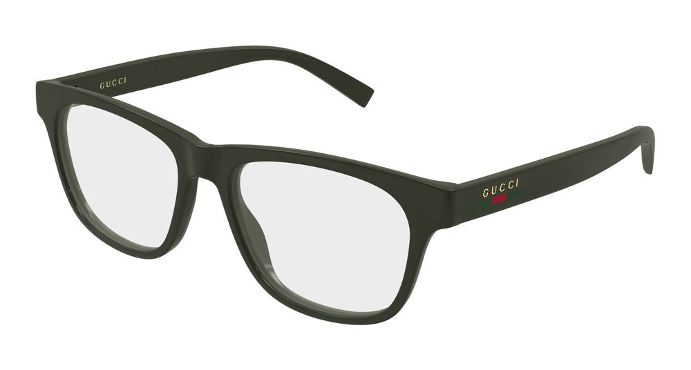 Gucci GG2108O-004 Mens RECTANGULAR / SQUARED Optical Frame - Green