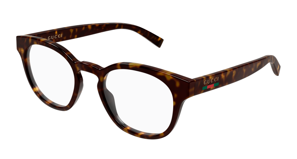 Gucci GG1859O-005 Mens ROUND/OVAL/PANTHOS Optical Frame - Havana