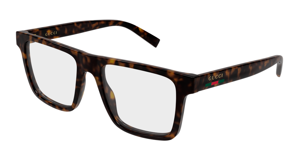 Gucci GG2236O-002 Mens RECTANGULAR / SQUARED Optical Frame - Havana