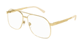 Multi-brand GG1224O-002 Mens PILOT/NAVIGATOR Optical Frame - Gold
