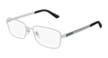 Multi-brand GG0693O-002 Mens RECTANGULAR / SQUARED Optical Frame - Silver