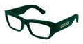 Multi-brand GG1297O-002 Mens CAT EYE Optical Frame - Blue