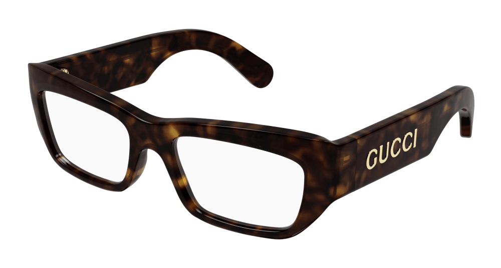 Multi-brand GG1297O-003 Mens CAT EYE Optical Frame - Havana