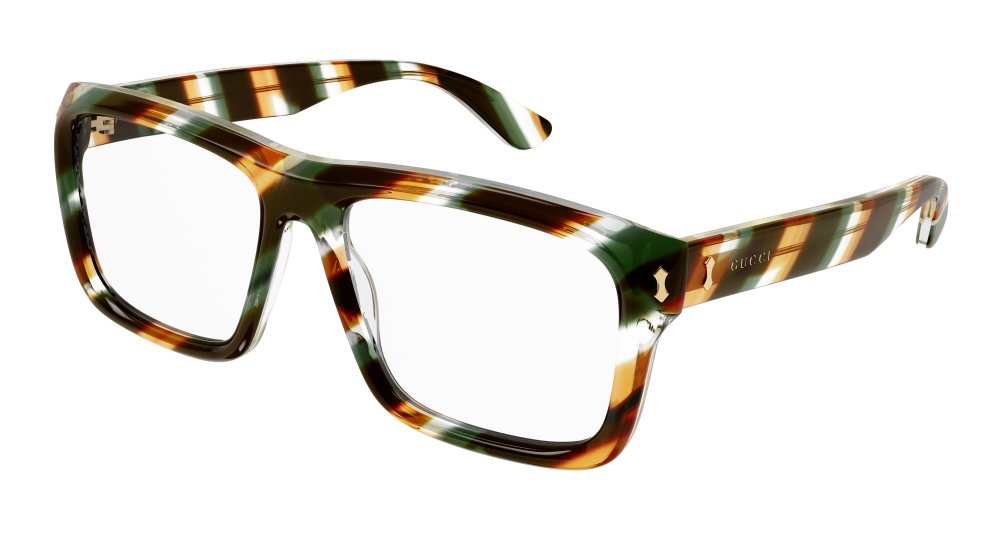 Multi-brand GG1462O-003 Mens RECTANGULAR / SQUARED Optical Frame - Havana