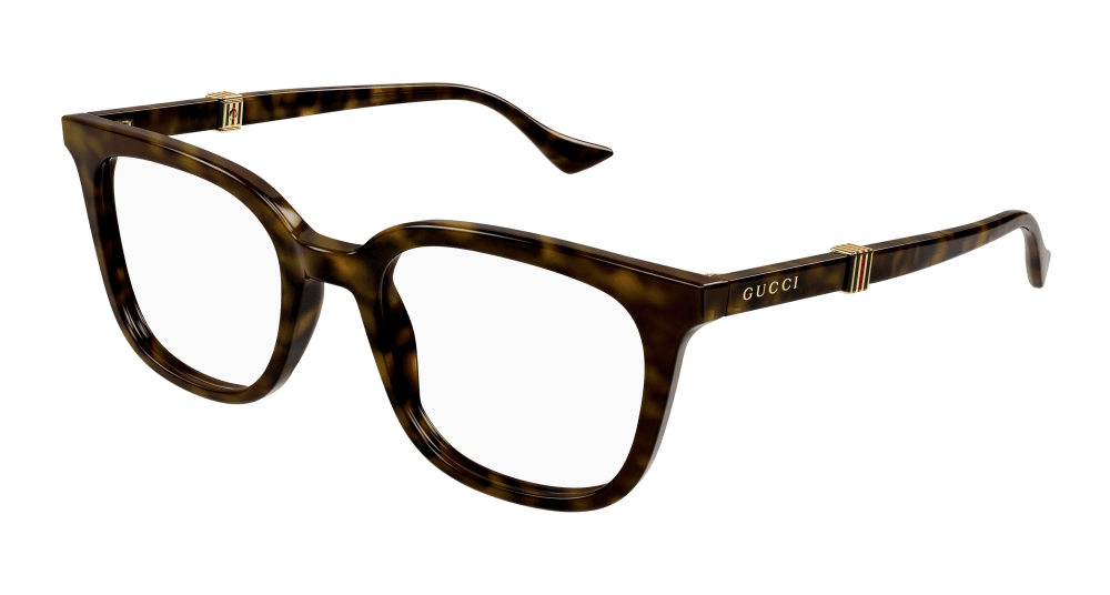 Multi-brand GG1497O-002 Mens RECTANGULAR / SQUARED Optical Frame - Havana