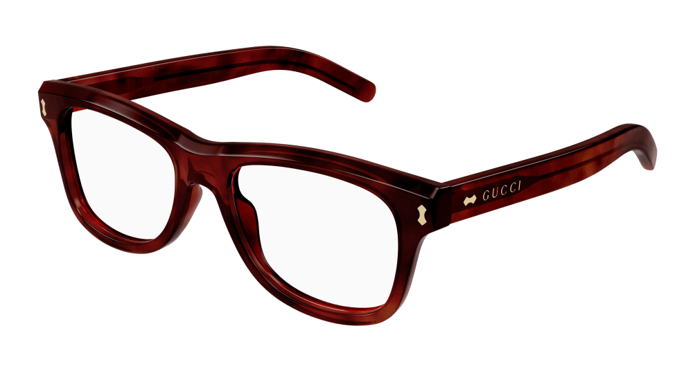 Multi-brand GG1526O-003 Mens ROUND/OVAL/PANTHOS Optical Frame - Havana