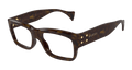 Multi-brand GG1707O-002 Mens RECTANGULAR / SQUARED Optical Frame - Havana