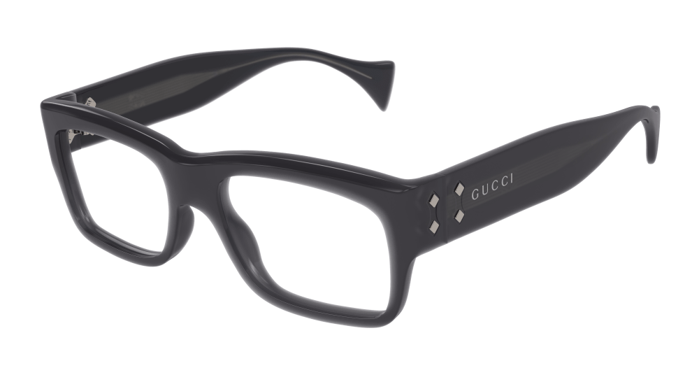 Multi-brand GG1707O-008 Mens RECTANGULAR / SQUARED Optical Frame - Grey