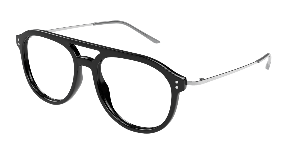 Gucci GG1708O-001 Mens PILOT/NAVIGATOR Optical Frame - Black