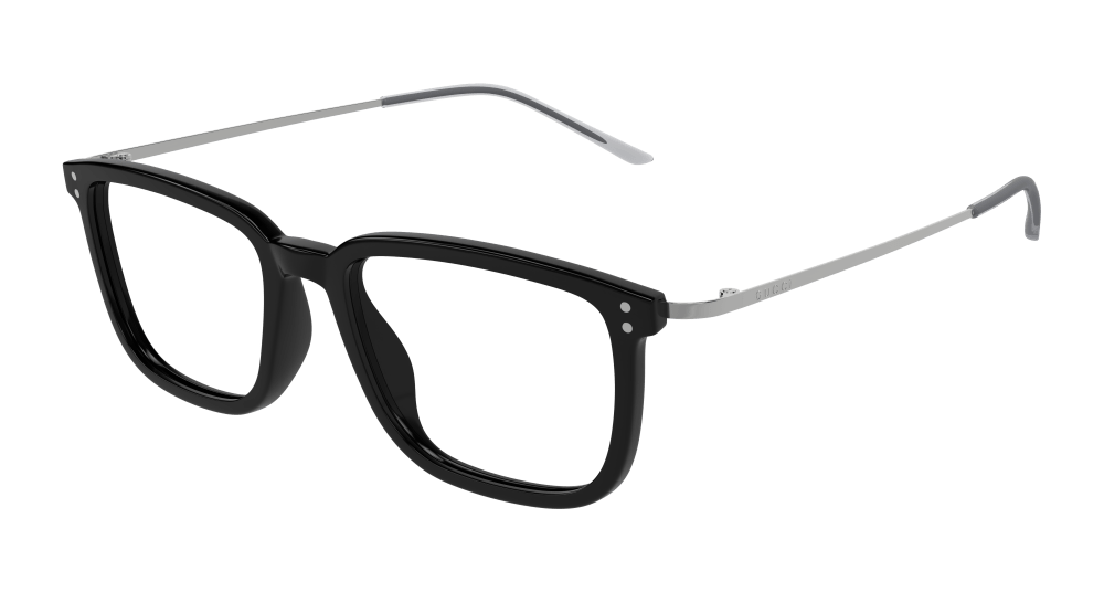 Multi-brand GG1709O-001 Mens RECTANGULAR / SQUARED Optical Frame - Black