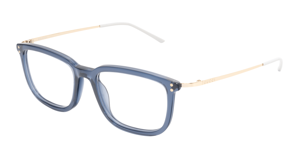 Multi-brand GG1709O-003 Mens RECTANGULAR / SQUARED Optical Frame - Blue