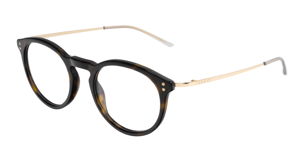Gucci GG1710O-002 Mens ROUND/OVAL/PANTHOS Optical Frame - Havana