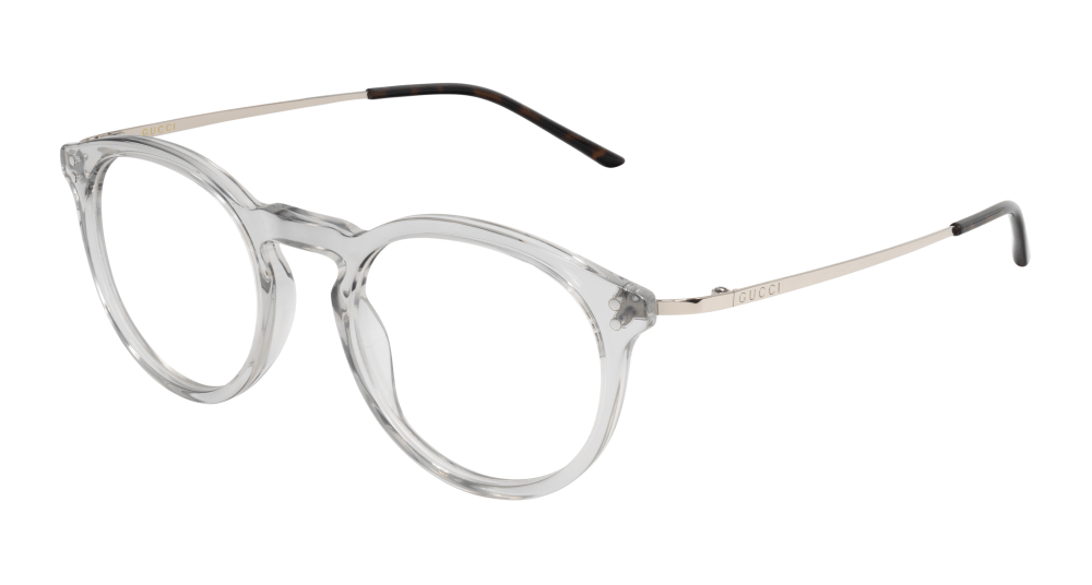 Gucci GG1710O-003 Mens ROUND/OVAL/PANTHOS Optical Frame - Grey
