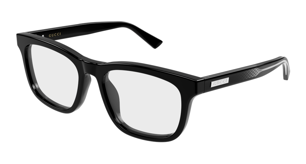 Gucci GG2250OL-001 Mens RECTANGULAR / SQUARED Optical Frame - Black