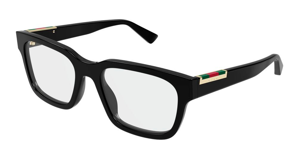 Gucci GG1961O-001 Mens RECTANGULAR / SQUARED Optical Frame - Black