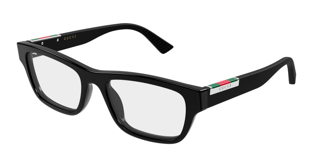 Gucci GG2091O-005 Mens RECTANGULAR / SQUARED Optical Frame - Black