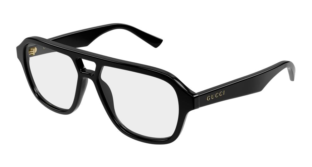 Gucci GG2183O-001 Mens ROUND/OVAL/PANTHOS Optical Frame - Black