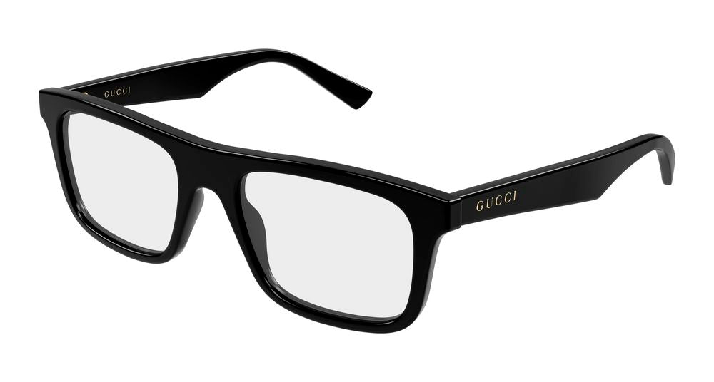 Gucci GG2184O-005 Mens RECTANGULAR / SQUARED Optical Frame - Black