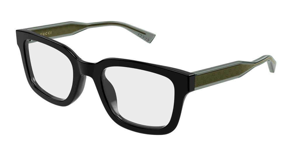 Gucci GG2071OL-001 Mens RECTANGULAR / SQUARED Optical Frame - Black