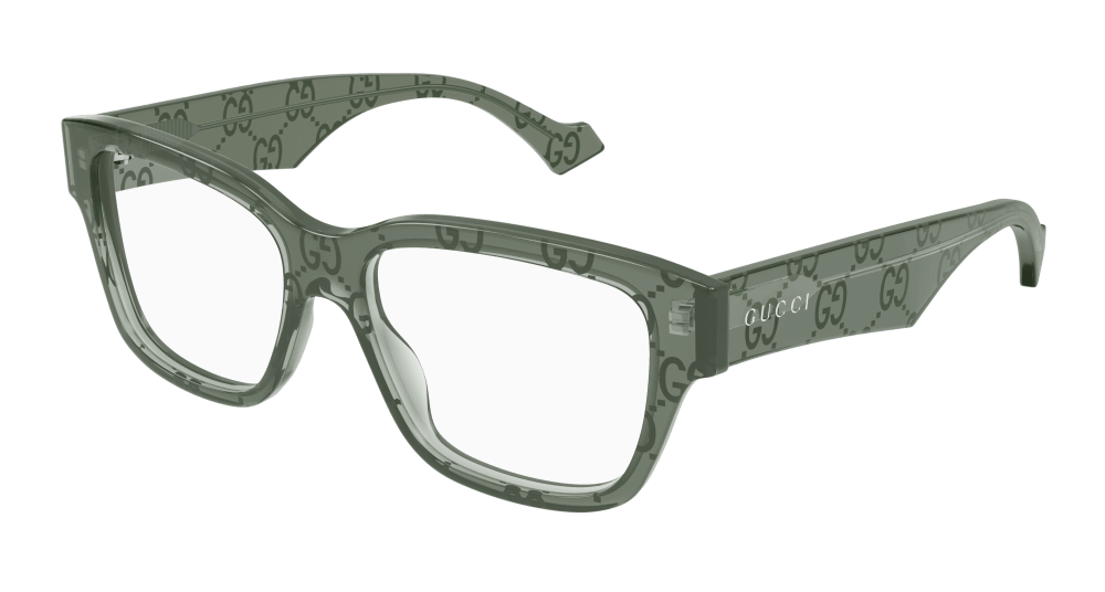 Gucci GG1428O-012 Mens Optical Frame - Green