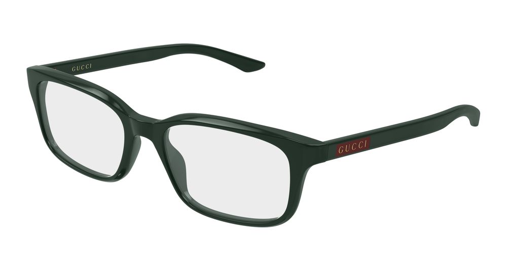 Gucci GG2082O-007 Mens RECTANGULAR / SQUARED Optical Frame - Green