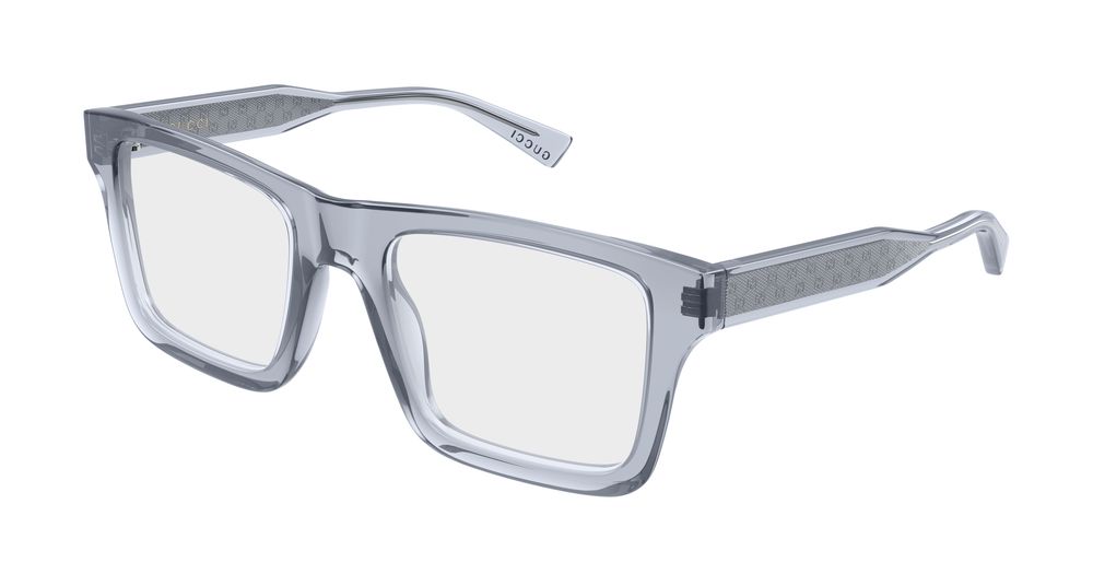 Gucci GG2070O-004 Mens RECTANGULAR / SQUARED Optical Frame - Grey